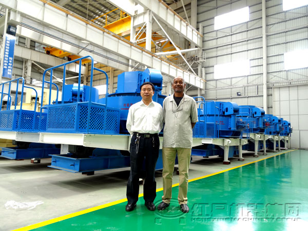 制砂機(jī)車間(客戶參觀)