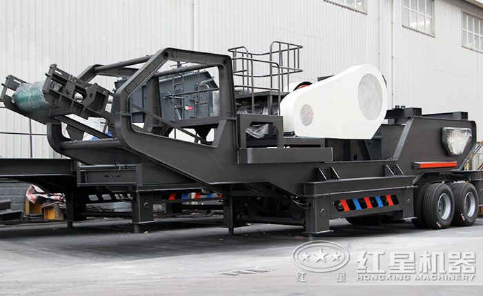 車(chē)載式破碎機(jī)實(shí)拍