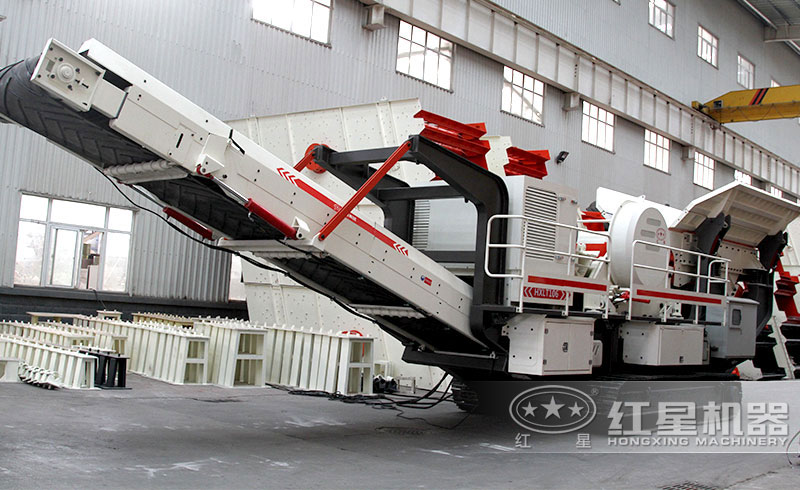 履帶式移動碎沙機 履帶式移動碎沙機