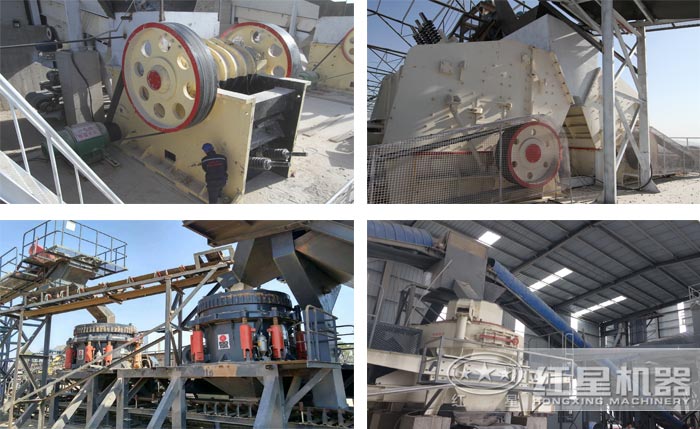 不同型號的大型石子破碎機(jī)工作現(xiàn)場 不同型號的大型石子破碎機(jī)工作現(xiàn)場