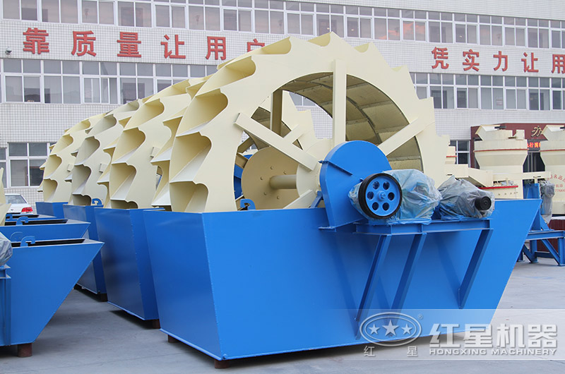 輪斗式洗砂機(jī)款型多樣，單輪、雙輪、三輪這都有