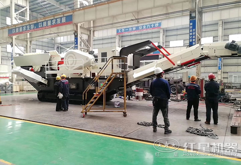 紅星移動小型制砂機自產(chǎn)自銷、現(xiàn)貨供應