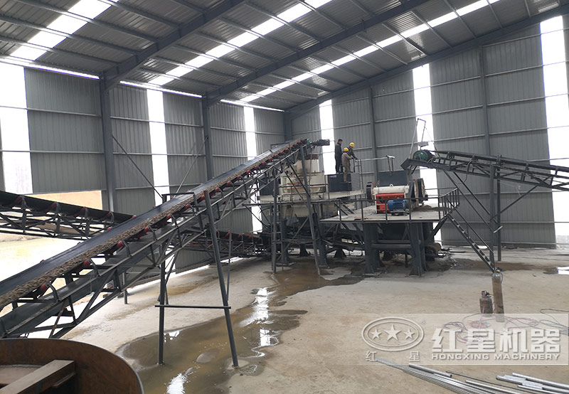 時(shí)產(chǎn)量200噸制砂生產(chǎn)線配置9526制砂機(jī) 時(shí)產(chǎn)量200噸制砂生產(chǎn)線配置9526制砂機(jī)