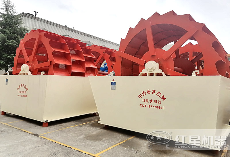 輪式小型砂石分離機多少錢一臺，帶生產(chǎn)線案例